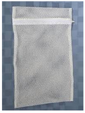 Products 15 X 20 Mesh Laundry Bags, Velcro Or Zipper, White , Heavy Wgt.