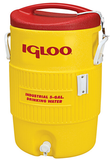 Igloo 5 Gallon Yellow Insulated Beverage Dispenser / Portable Water Cooler  #451