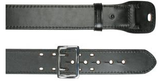 Plain Leather 2 Row Stitched 2-1/4" Duty Belt # 1011