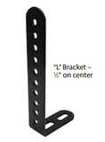L brackets for Track Mounting Systems 20-LB106-B -1