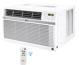 LG LW1017ERSM 10,000 BTU Window Smart (Wi-Fi) Air Conditioner with Remote, ENERGY STAR in White