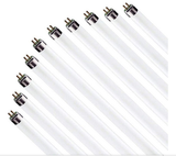 (10 Pack) F17T8/835 17W 24 Inch T8 Fluorescent Tube Light Bulb, 3500K Neutral White