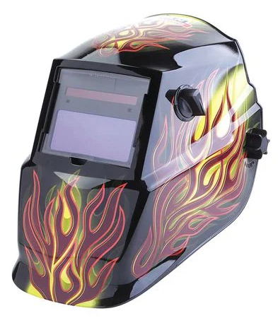 bike helmet 1 home depot Lincoln Electric Welding Helmet, Brown, Ratchet, Plastic # K4071-1