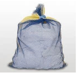 15 X 20 Mesh Laundry Bags, Rubber Closure, Colors Medium Wgt.