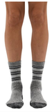Striper Therapeutic Comfort Wool Crew Socks