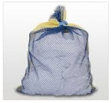 18 X 24 Mesh Laundry Bags, Tie String, Colors Medium Wgt.