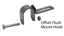 Flush Mount, Pull Pin & Lanyard, Raised and Fixed Raised Seat Hooks 20-DL110 -21