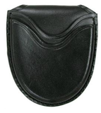 Plain Leather Single Open Top Cuff case