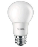 PHILIPS LED Non-Dimmable A19 Frosted Light Bulb: 1500-Lumen, 2700-Kelvin, 6-Pack #461995