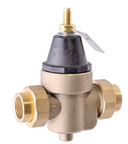 Watts Pressure Reducing Valve, 3/4 In NPT Female Inlet and Outlet, Cast Iron Part # 0121243