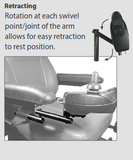 Retract4™ Swing-Away Joystick Arm (E1028)