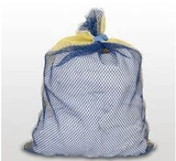 18 X 24 Mesh Laundry Bags, Rubber Closure, Colors Medium Wgt.