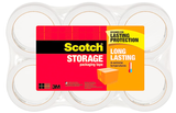 Scotch Long Lasting Storage Packaging Tape, 6 Rolls, 1.88" x 54.6 yd, # ‎3650-6