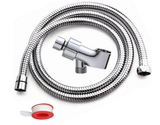79" Stainless Steel Shower Hose with Adjustable Mount