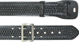 Basketweave Leather 4 Row Stitched 2-1/4" Duty Belt #1111