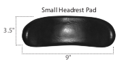 Headrest Pads for Multi-Axis Assemblies E0955