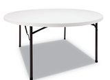 Alera Round Plastic Folding Table #ALEPT60RW