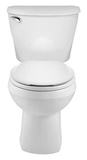Reliant 2-Piece 1.28 GPF Single Flush Round Toilet with Slow Close Seat in White 3332128S.020