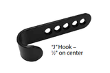 J-Hooks for Track Mounting Systems