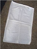 30 X 40 Mesh Laundry Bags, Open Top, White Medium Wgt.