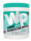 WipesPlus Center Pull Lemon Scent Alcohol Free Disinfecting Wipes Canister 240 Count