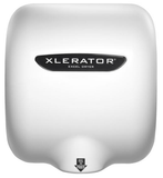 XLERATOR Electric Hand Dryer, High Speed, White Epoxy Painted Zinc Cover, 110-Volt to 120-Volt, 1.1 Noise Reduction Nozzle #602161A